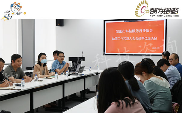 昆山市科技服務行業(yè)協(xié)會輪值工作會議在智為銘略順利召開